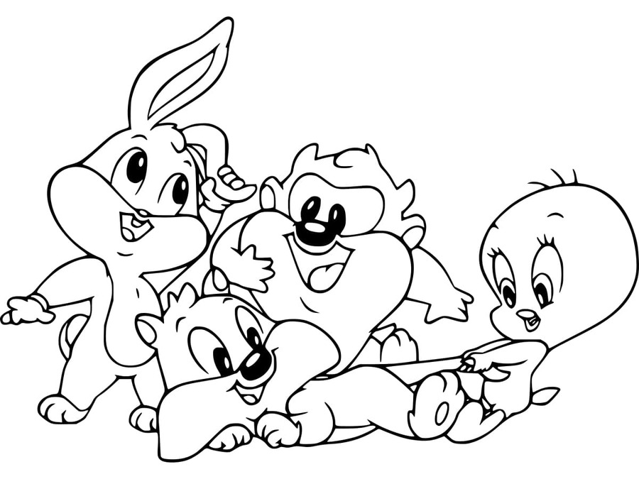 Baby Looney Tunes druckbar