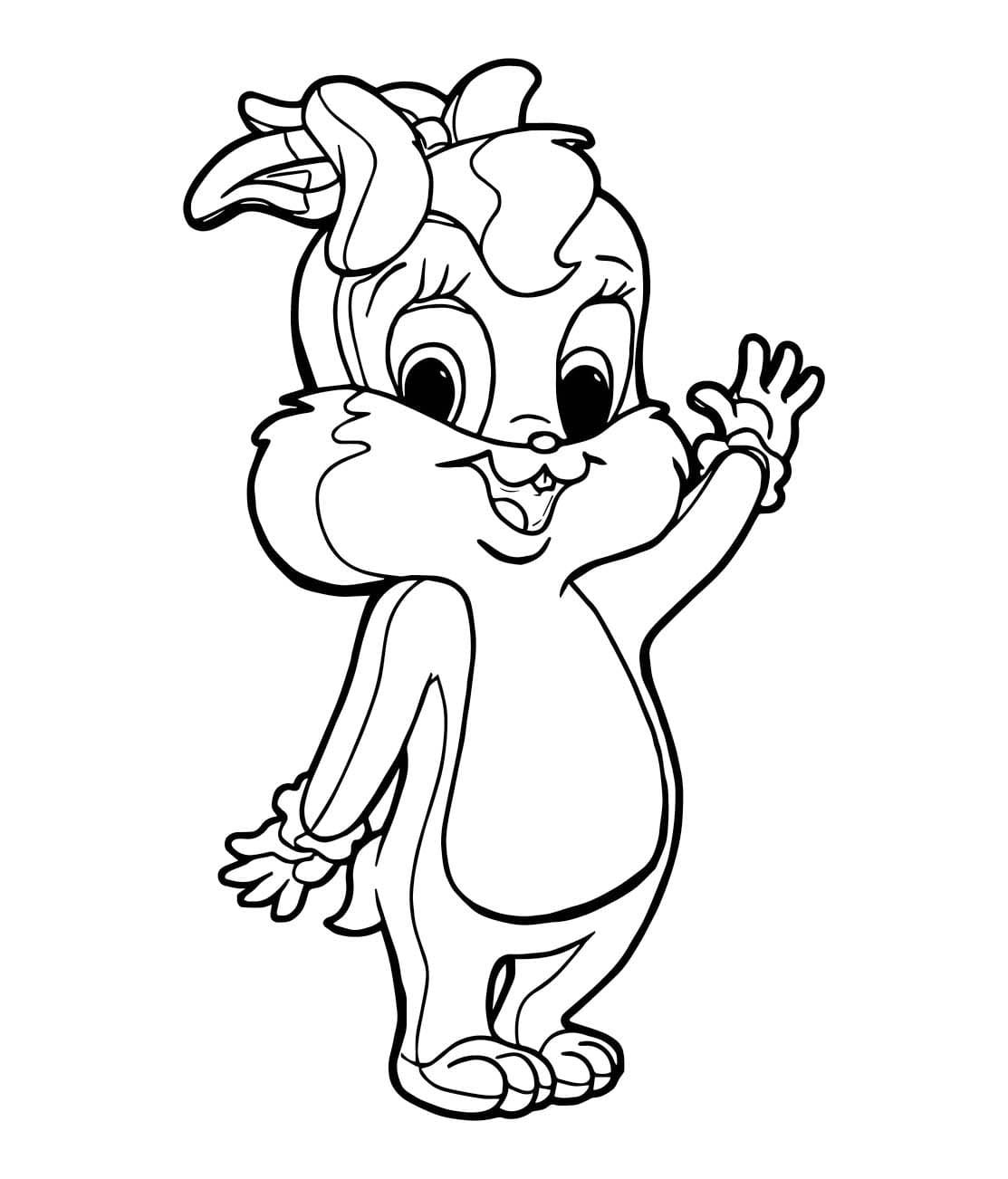 Baby Looney Tunes druckbare einfach