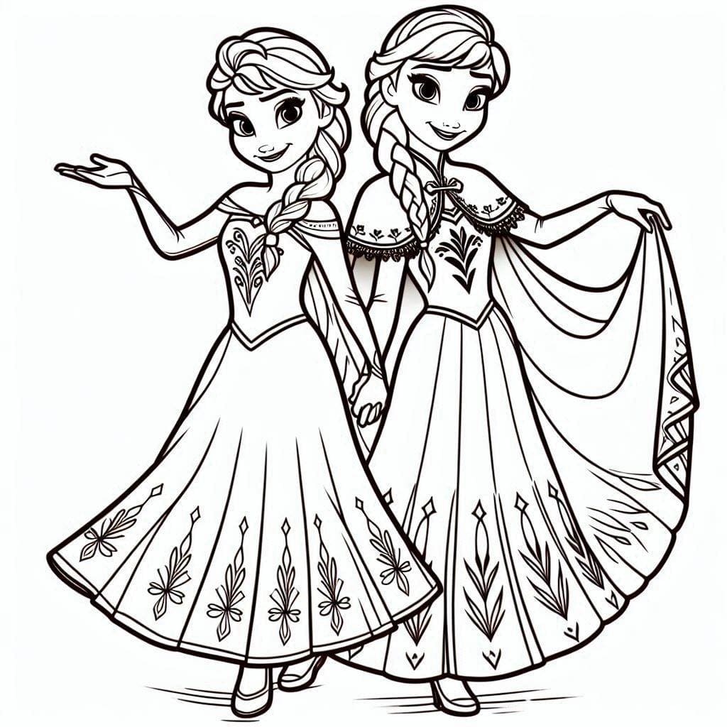 Elsa und Anna 1