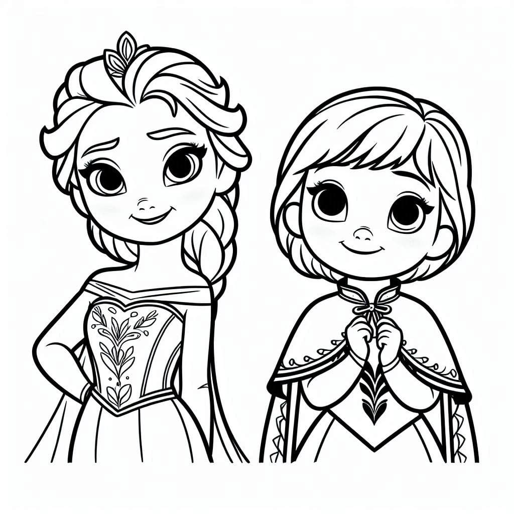 Elsa und Anna 4