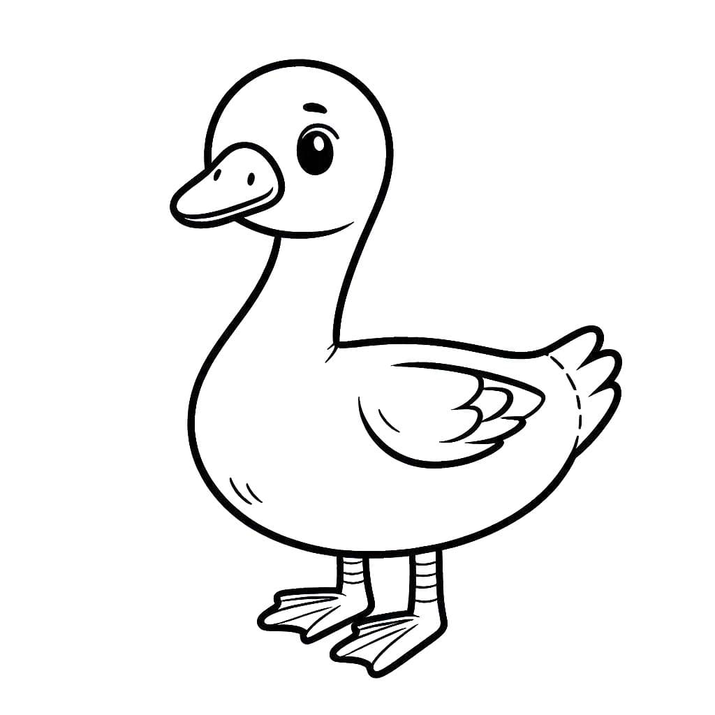 Gänse zum Ausdrucken