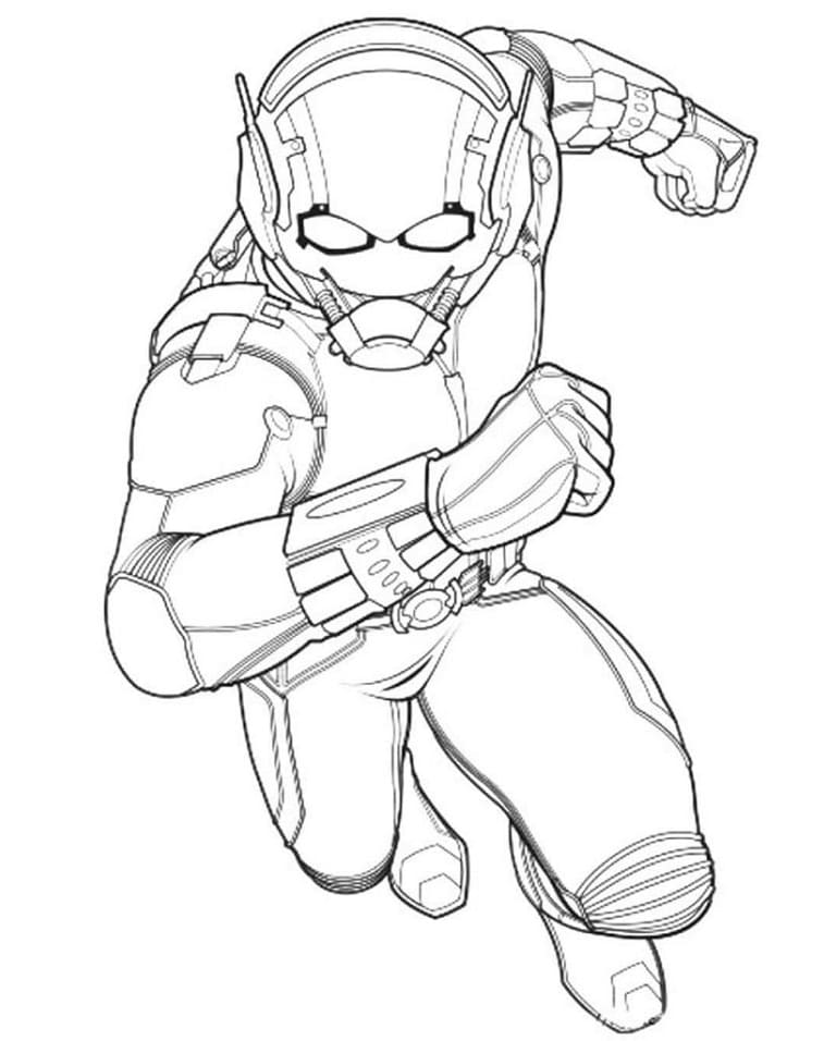 Kostenlos druckbar Ant-Man