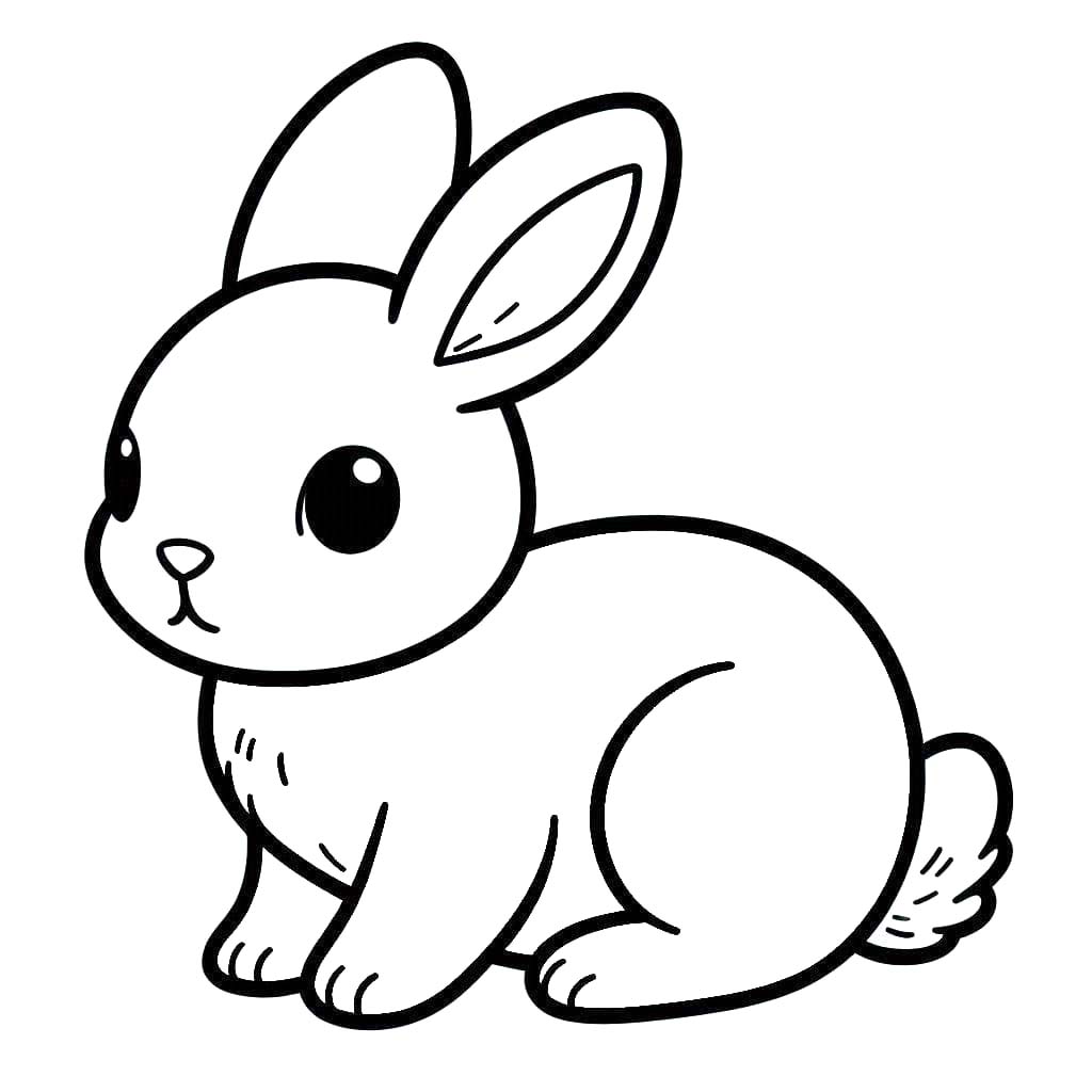 Kostenlos druckbar Hase