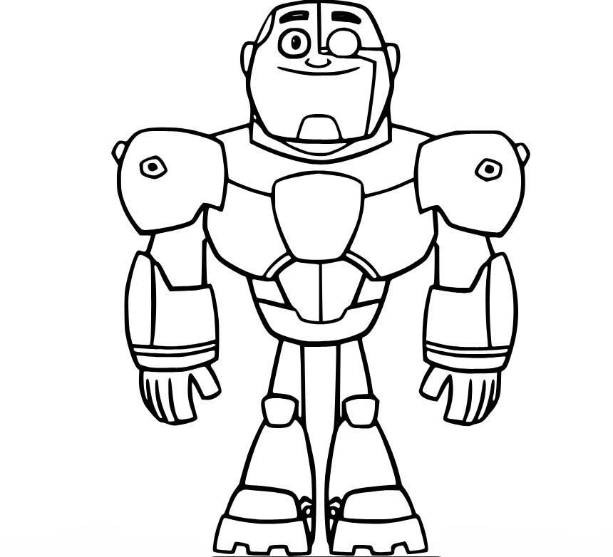 Teen Titans Go druckbar