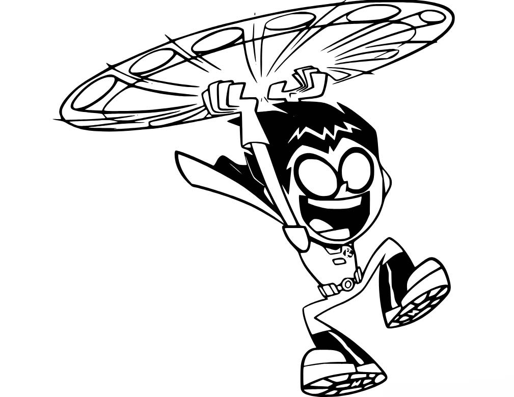 Teen Titans Go druckbare basisch