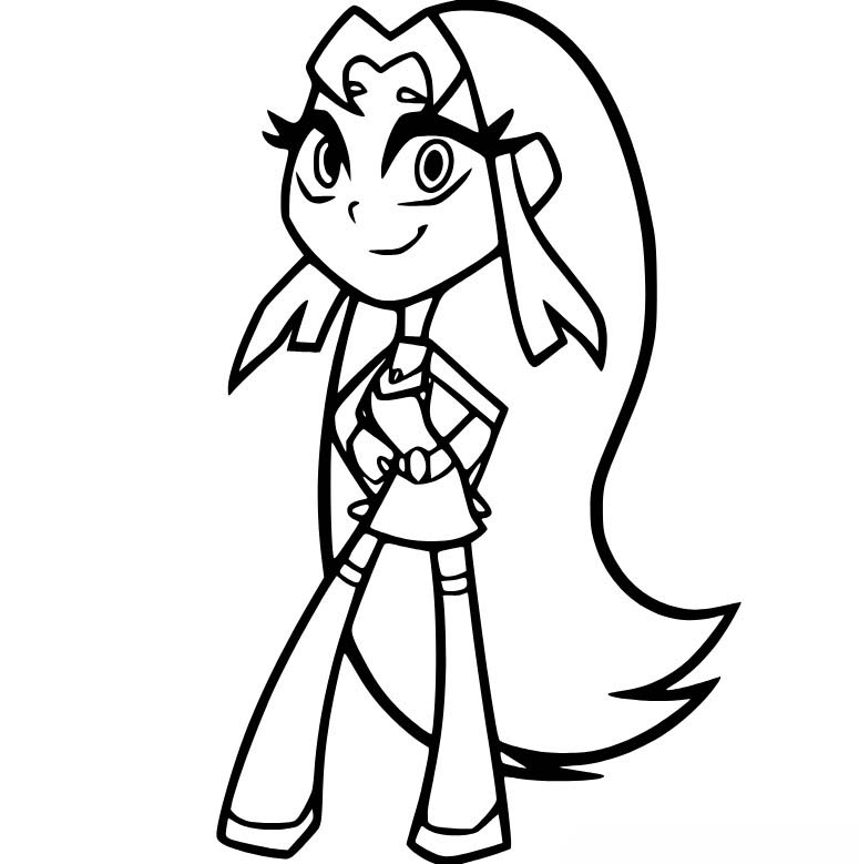 Teen Titans Go druckbare einfach