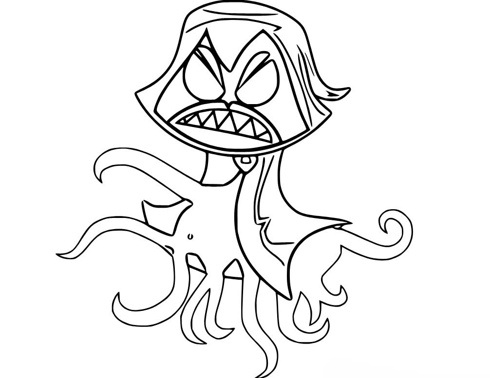 Teen Titans Go kostenlos druckbare schlicht