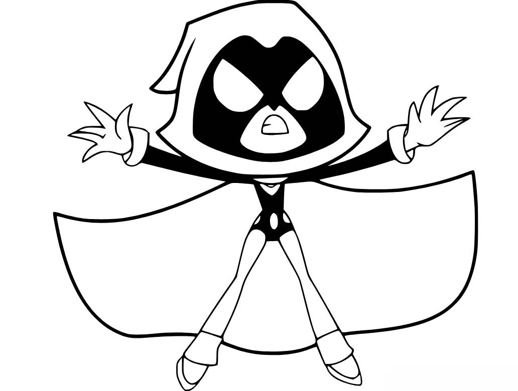 Teen Titans Go kostenlos zum Ausdrucken für Kinder