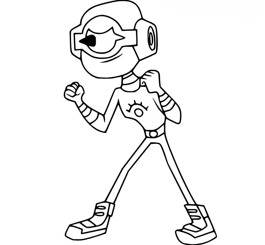 Teen Titans Go zum Ausdrucken