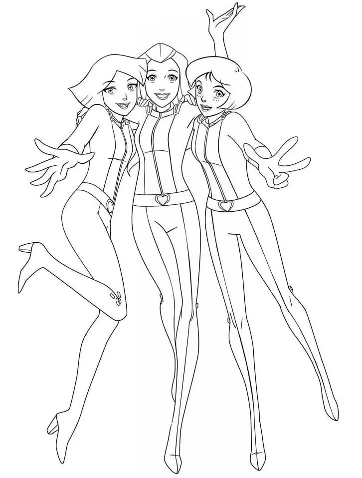 Totally Spies druckbar