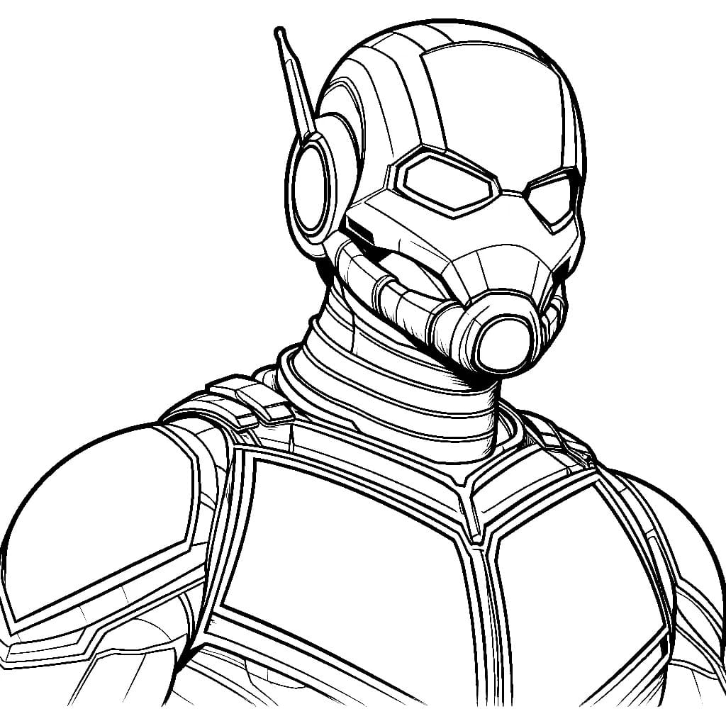 Zeichnen Ant-Man für Kinder