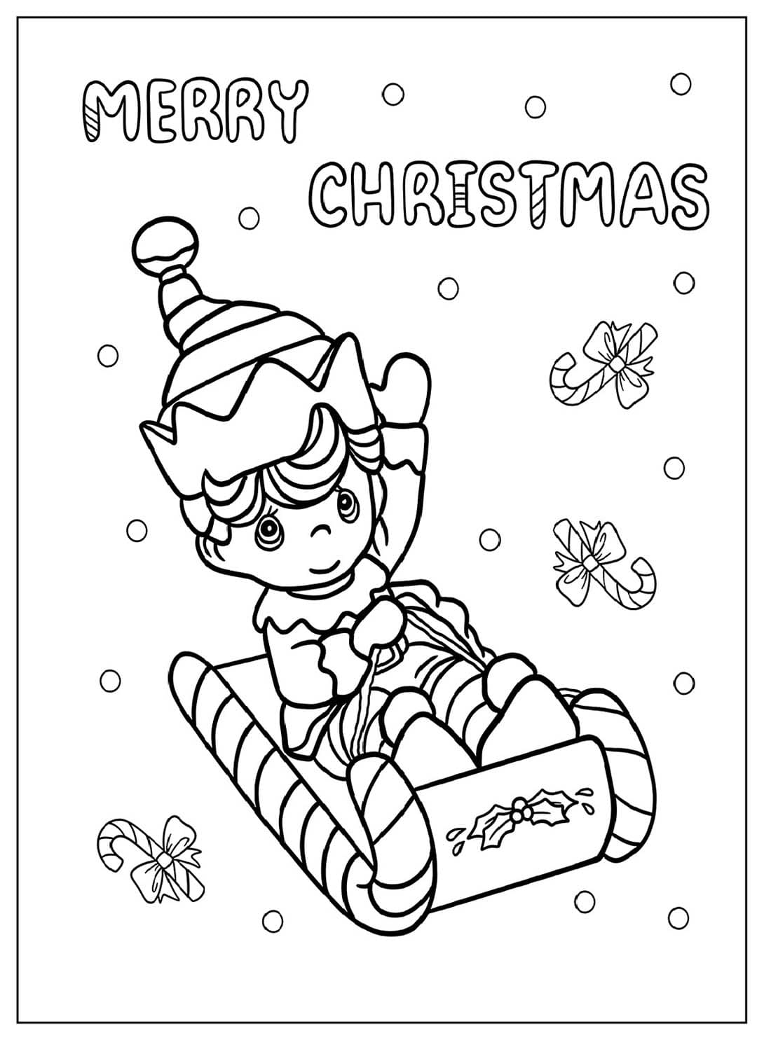 Zeichnen Elf einfach