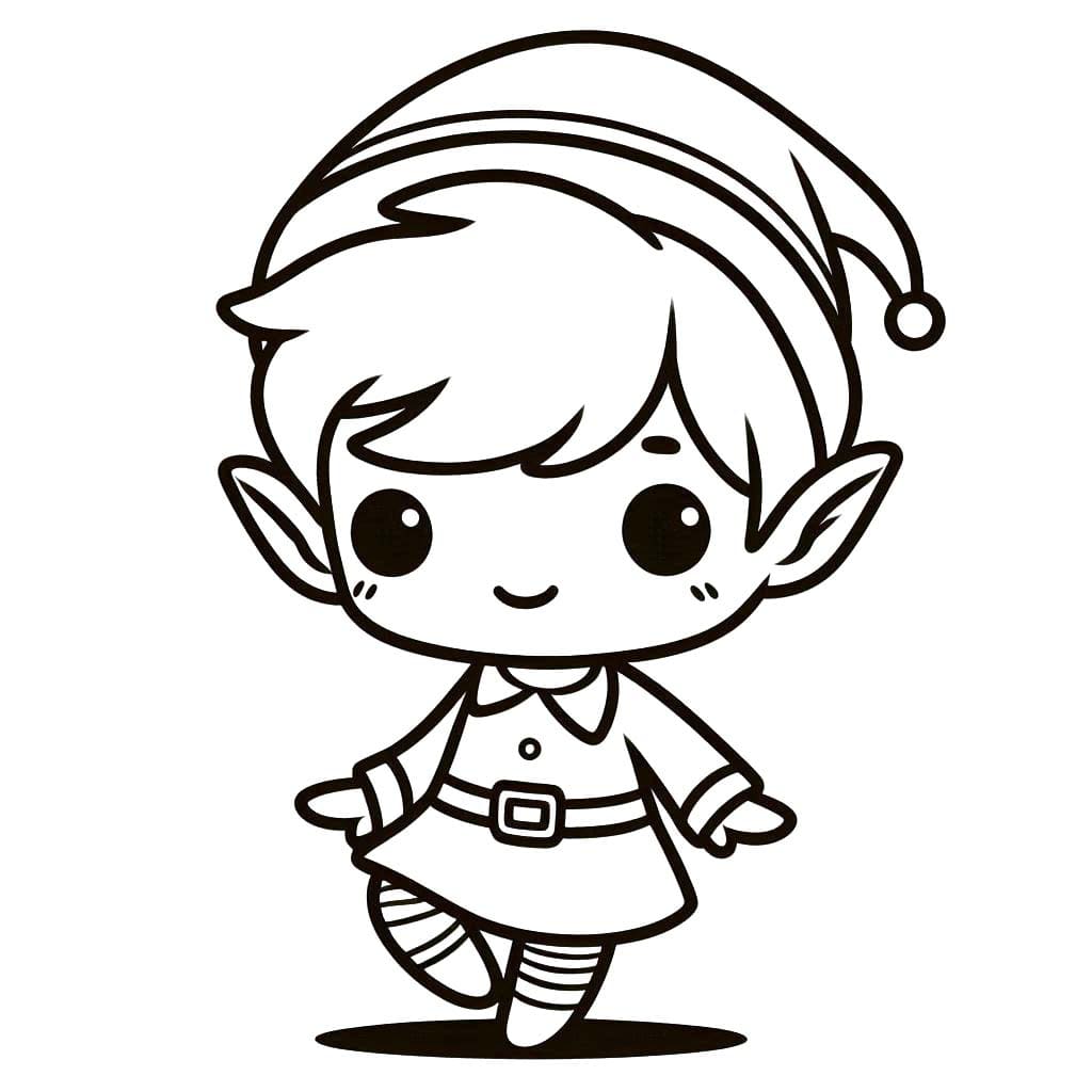 Zeichnen Elf kostenlos