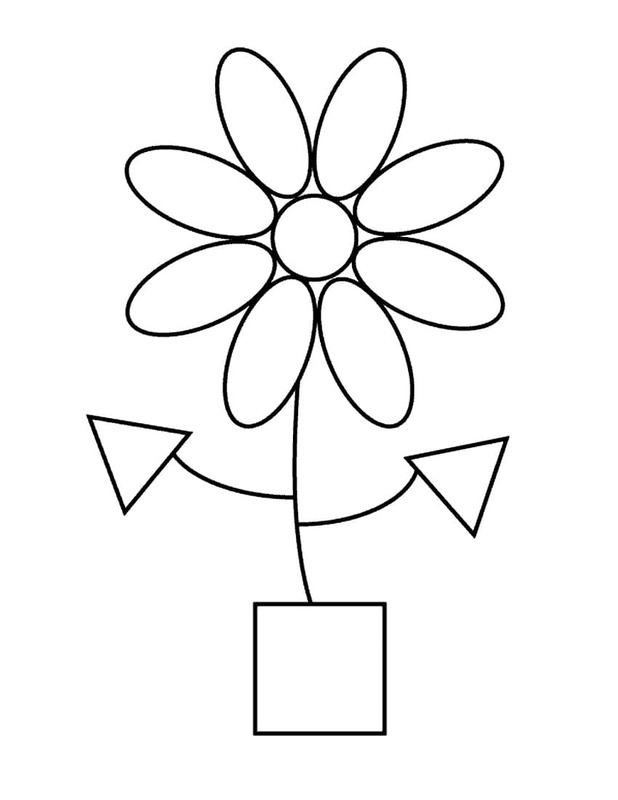 Zeichnen Formen kostenlos druckbar