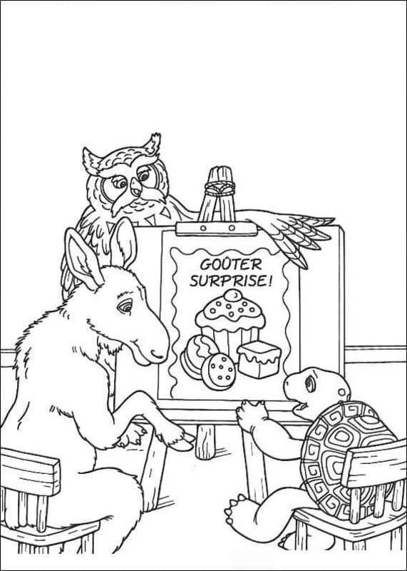 Zeichnen Franklin kostenlos schlicht