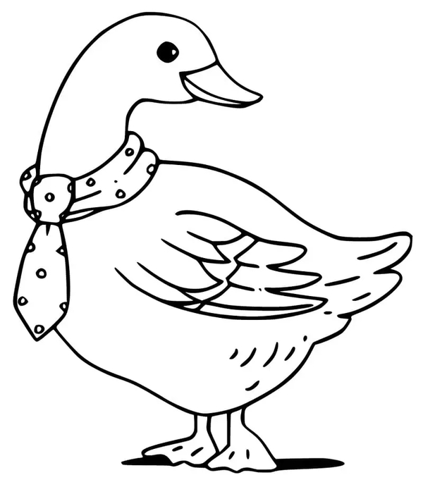 Zeichnen Gänse einfach