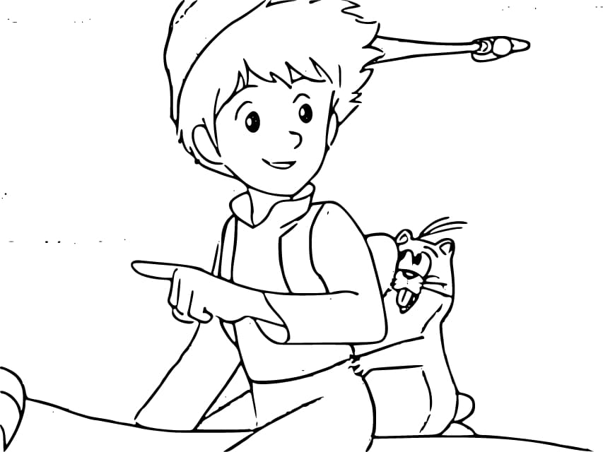 Zeichnen Nils Holgersson 4