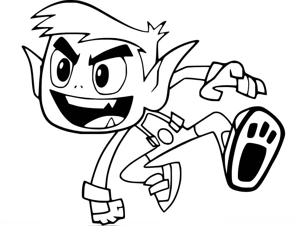 Zeichnen Teen Titans Go 4