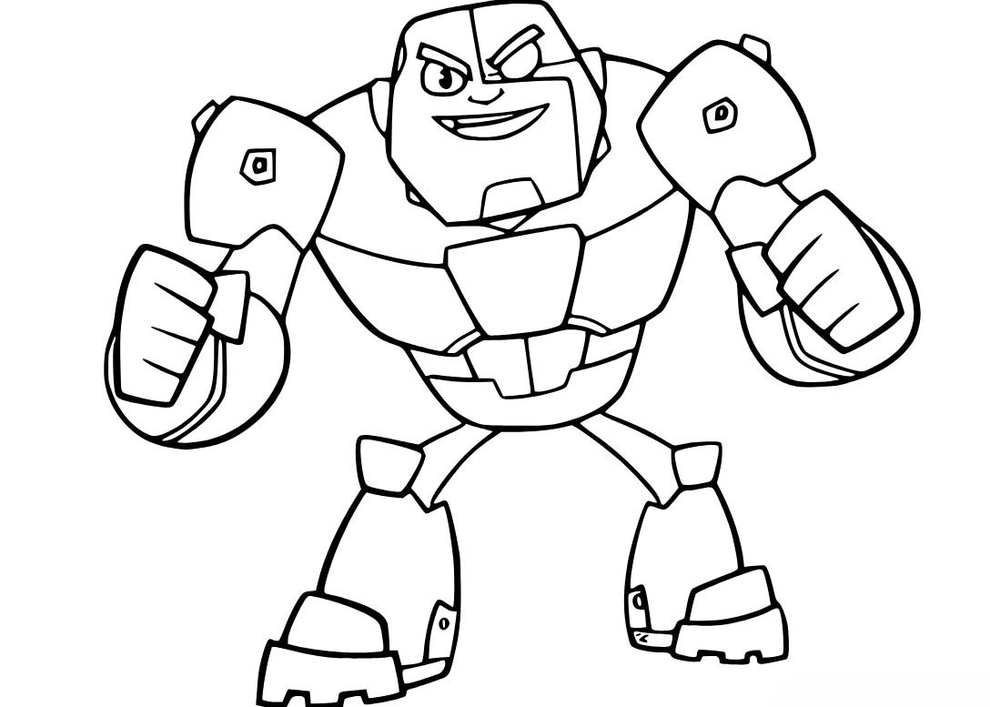 Zeichnen Teen Titans Go 6