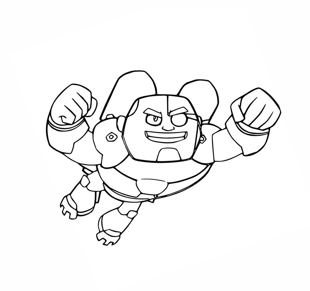 Zeichnen Teen Titans Go kostenlos