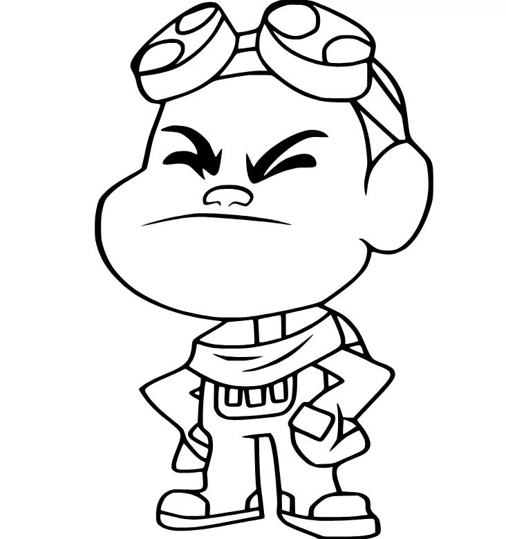 Zeichnen Teen Titans Go kostenlos druckbare einfach