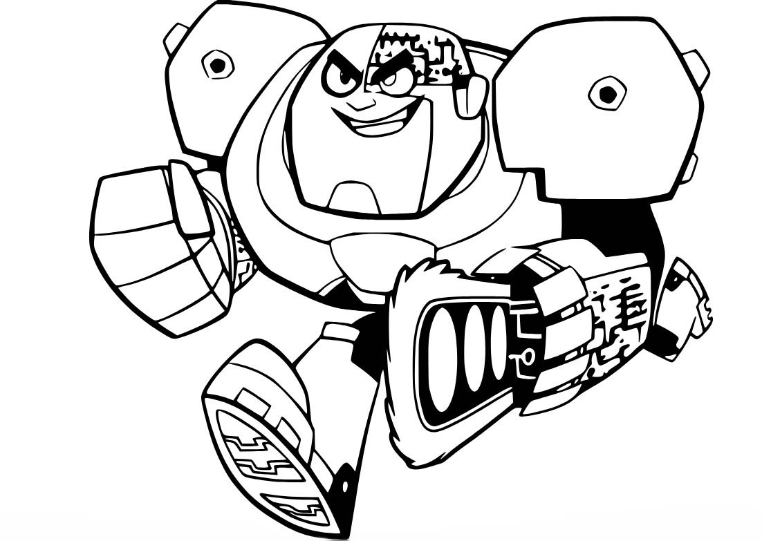 Zeichnen Teen Titans Go zum Ausdrucken