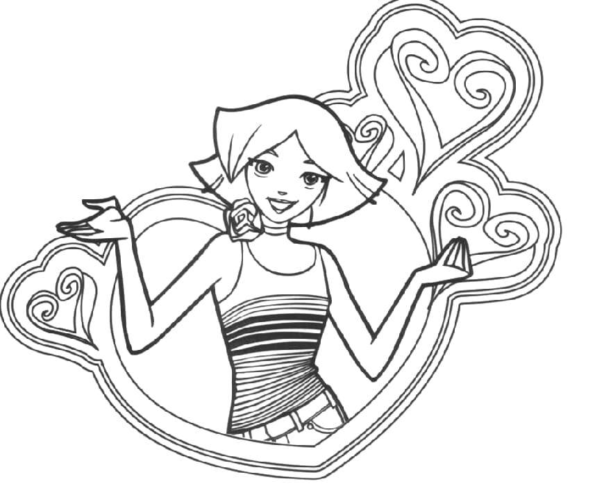 Zeichnen Totally Spies skizzieren