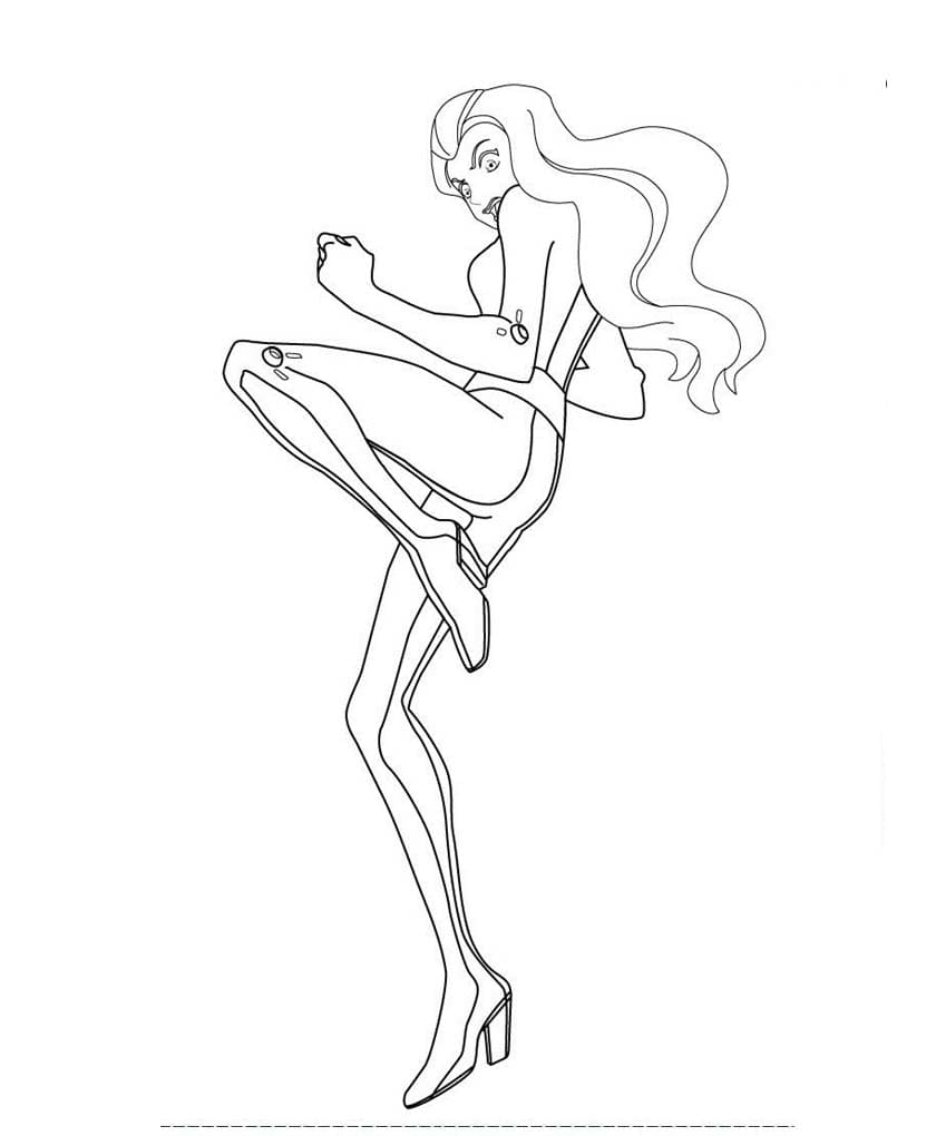 Zeichnen Totally Spies zum Ausdrucken