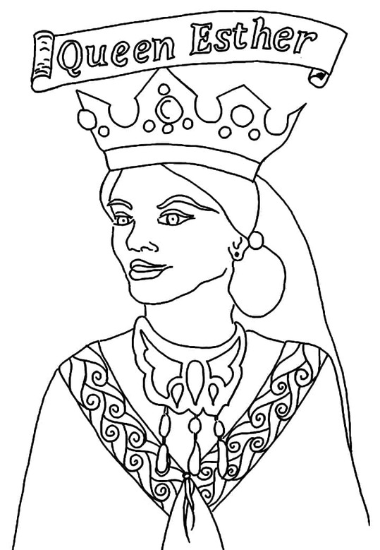 Königin ausmalbilder