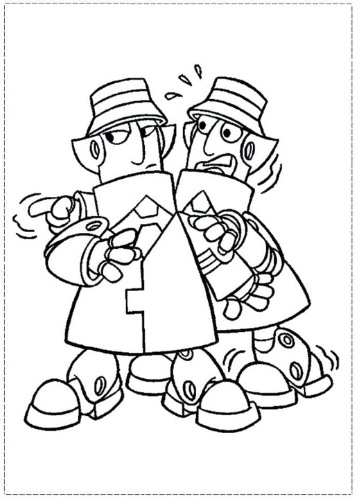 Zeichnung von Inspector Gadget 2