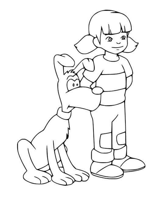 Zeichnung von Inspector Gadget schlicht