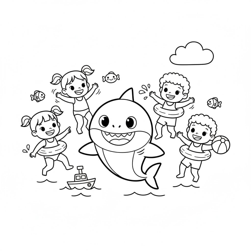 Baby Shark kostenlos für Kinder