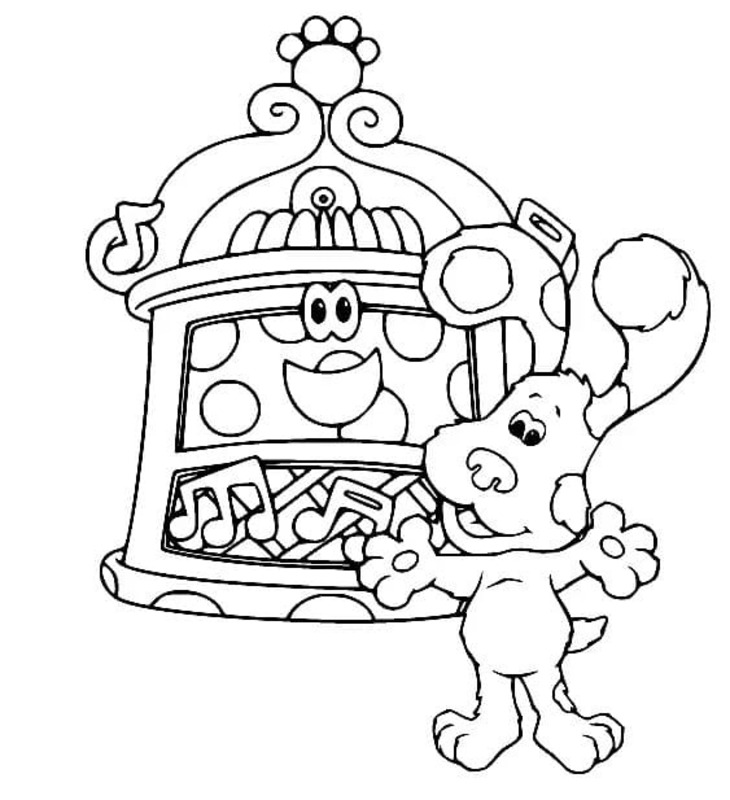 Blau und Schlau druckbar