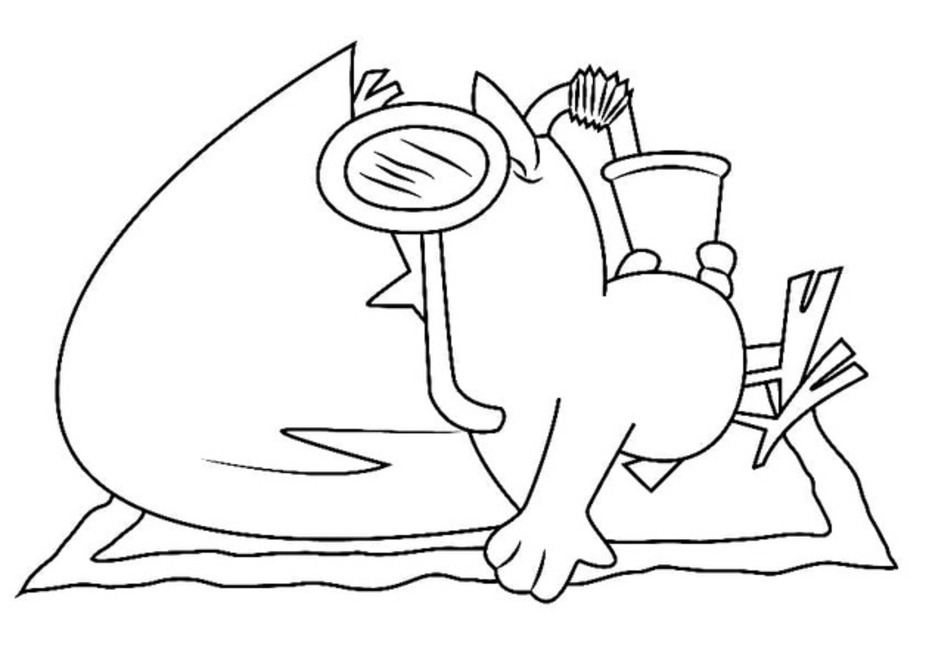 Calimero kostenlos druckbar einfach