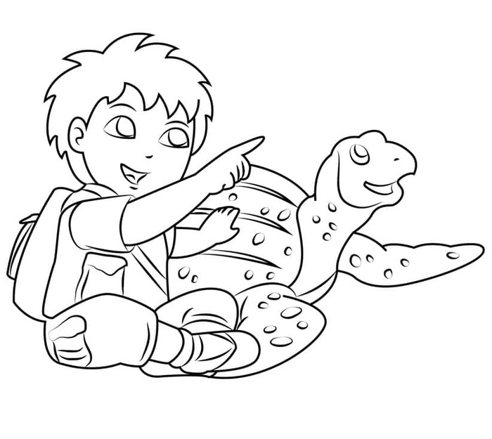 Diego druckbar für Kinder