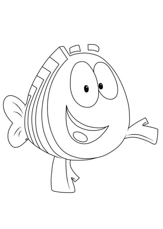 Druckbar Bubble Guppies