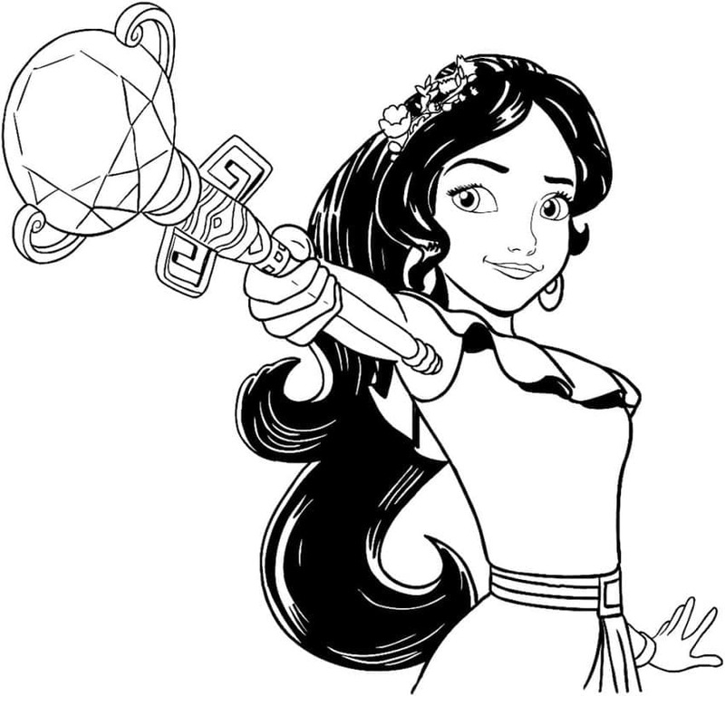 Druckbar Elena von Avalor