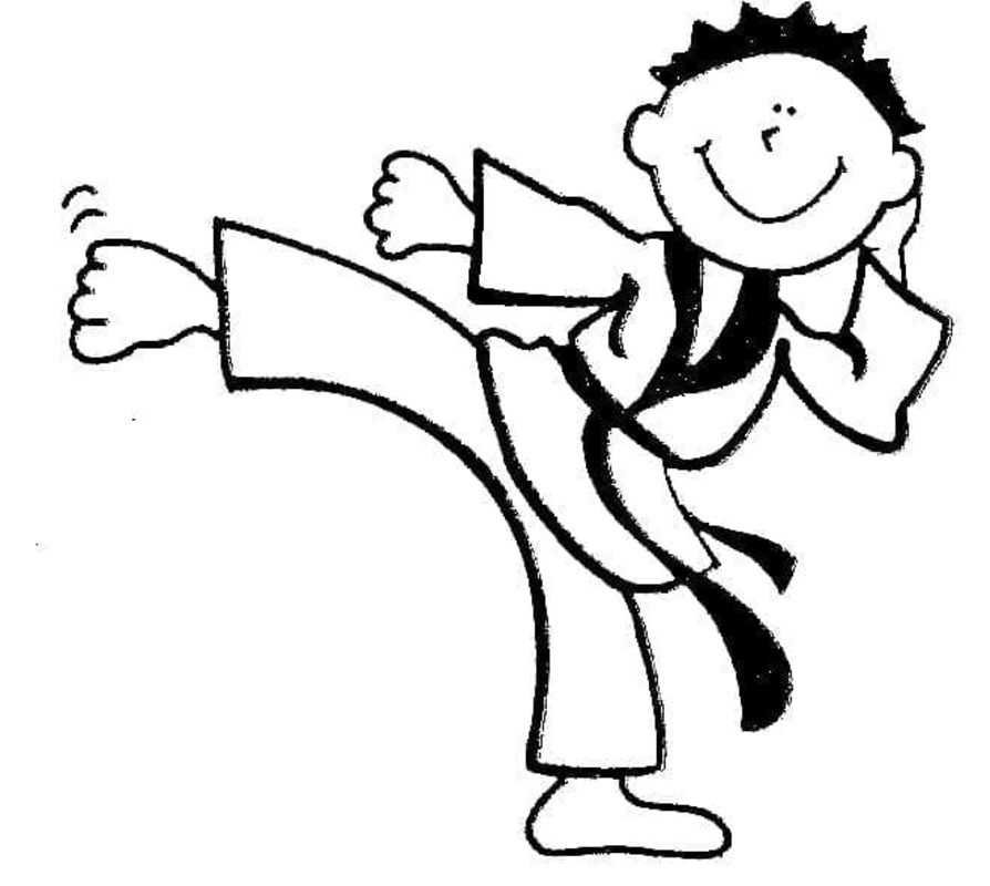 Druckbar Karate