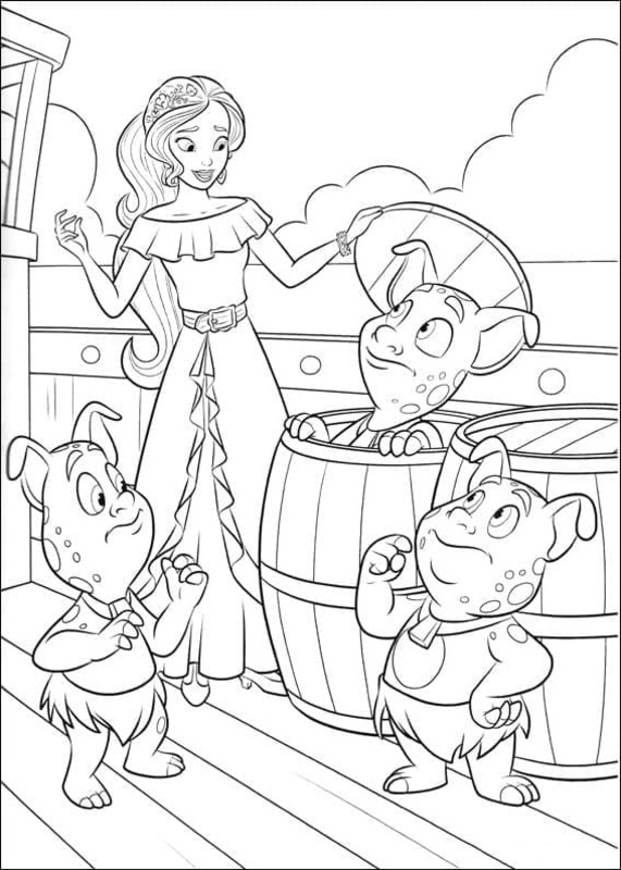 Elena von Avalor zum Ausdrucken für Kinder