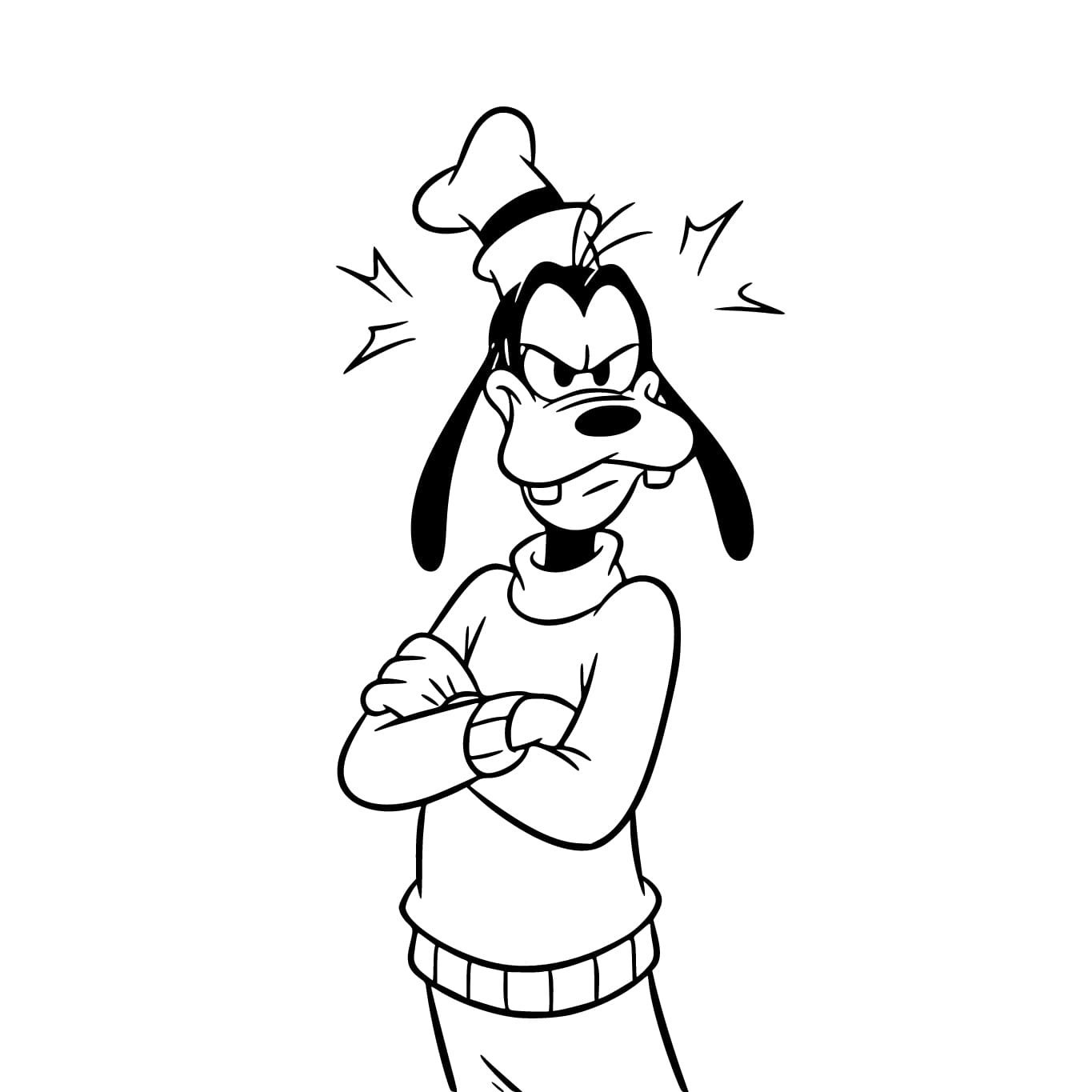 Goofy druckbar
