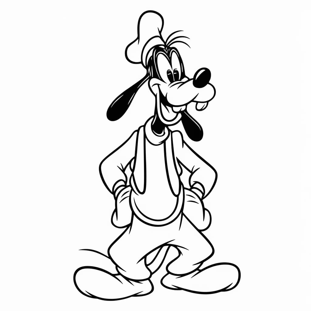 Goofy kostenlos druckbar