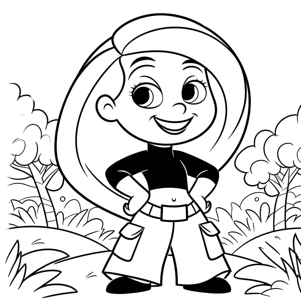Kim Possible kostenlos druckbare für Kinder
