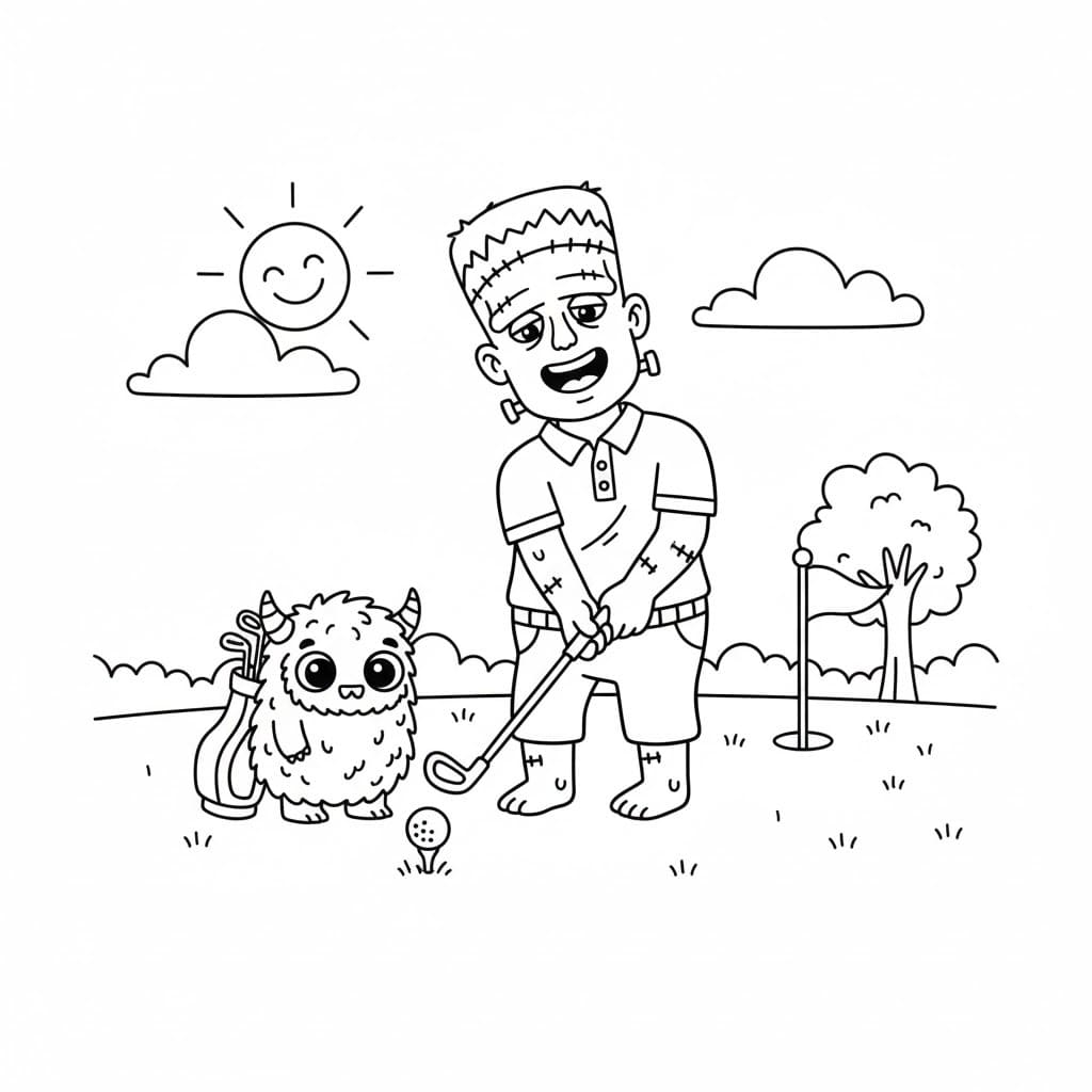 Kostenlos druckbar Frankenstein