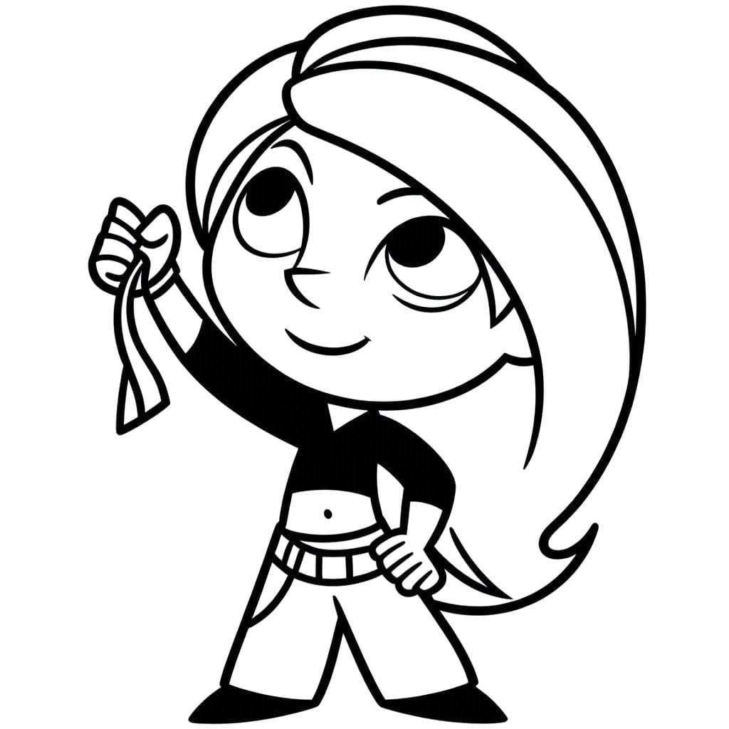 Kostenlos druckbare Kim Possible