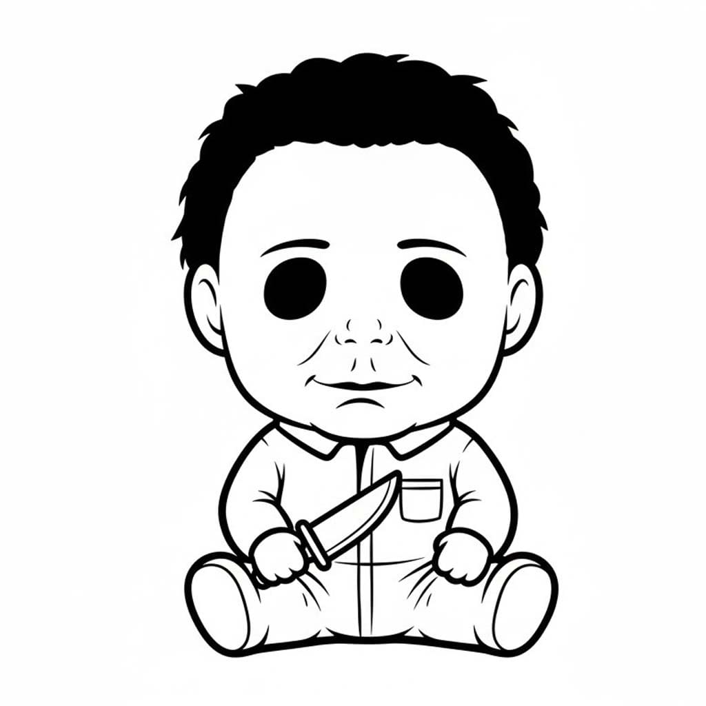 Michael Myers kostenlos druckbar
