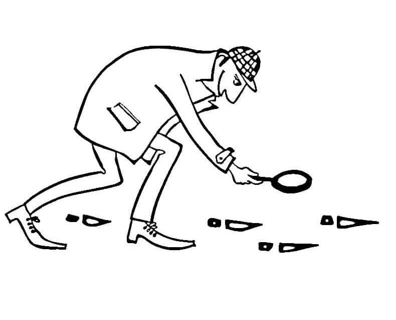 Sherlock Holmes kostenlos druckbar