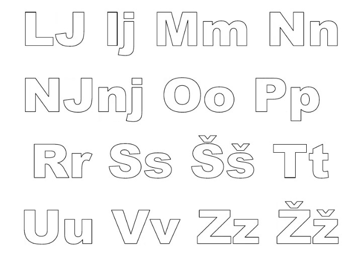 Zeichnen Alphabet für Kinder