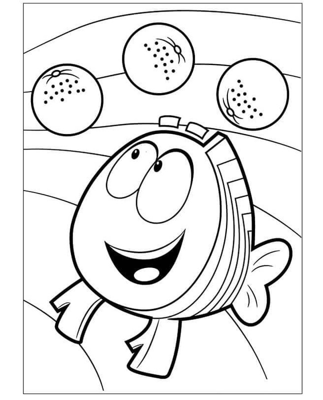 Zeichnen Bubble Guppies 6