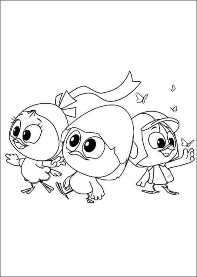 Zeichnen Calimero basisch