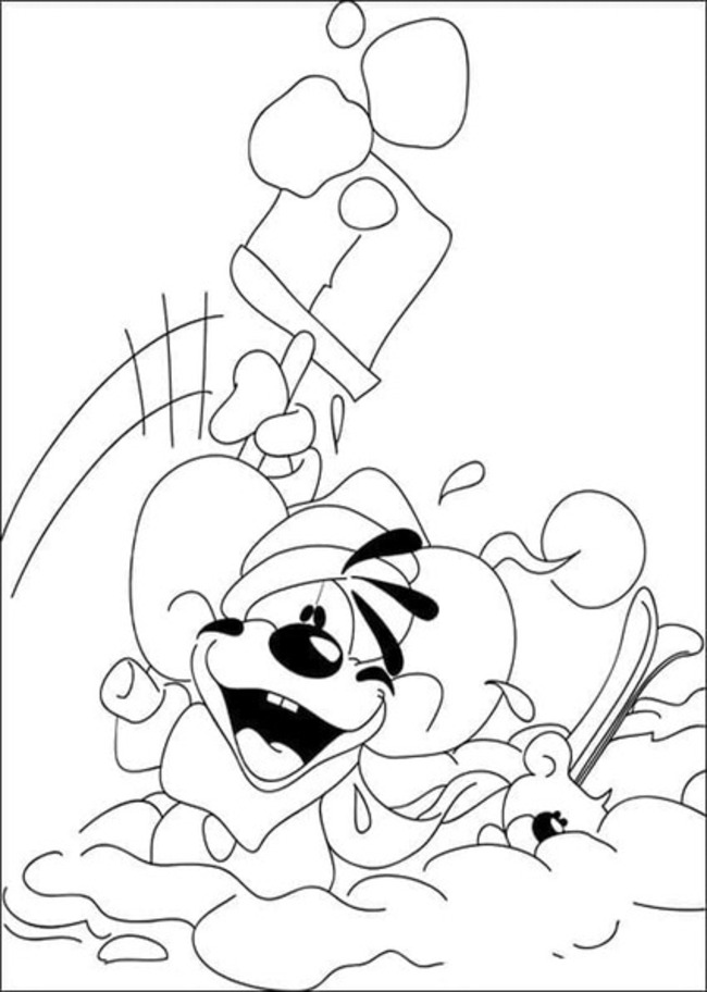 Zeichnen Diddl basisch